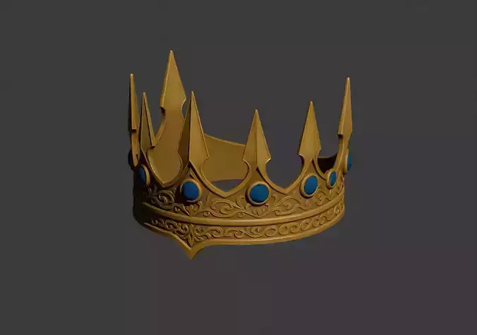 Crown 3D Print Model