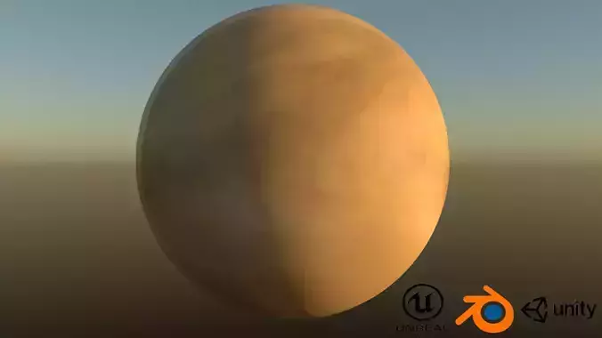 Photorealistic Venus 3D Model