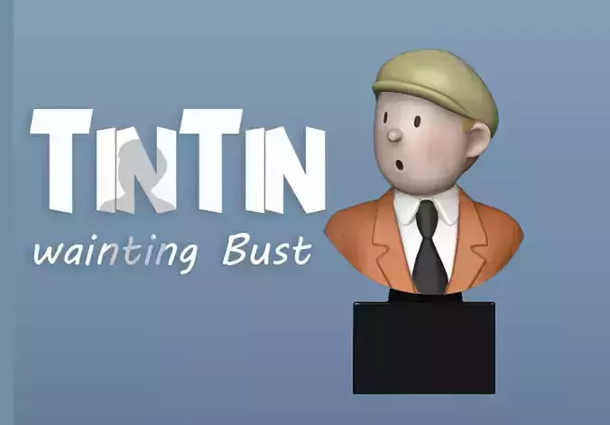TinTin waiting Bust