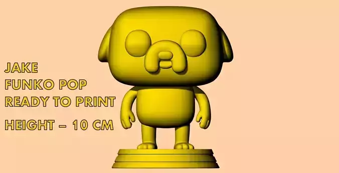 Jake From Adventure Time Funko Pop Model