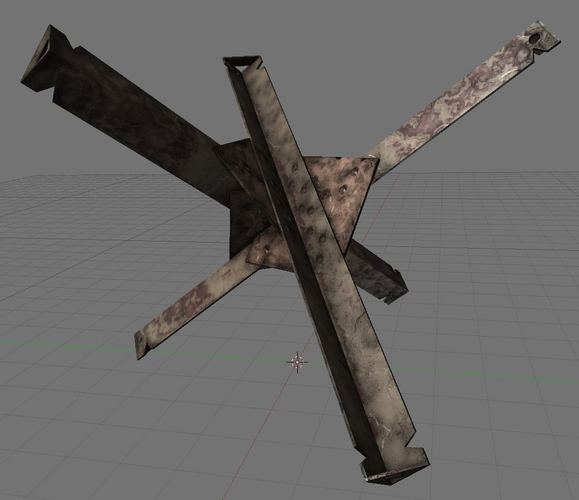 Tank barrier WorldWar2