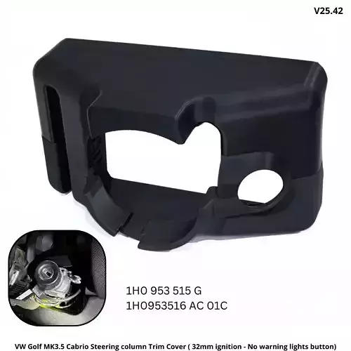 VW MK3-4 Cabrio Golf Steering Column Trim Cover 