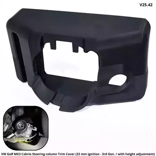 VW MK3 Cabrio Golf 32mm Steering Column Trim Cover 