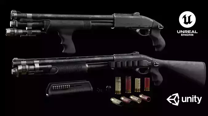 Remington 870 shotgun