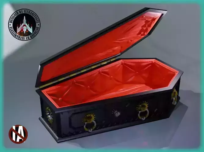 COFFIN JEWELRY BOX