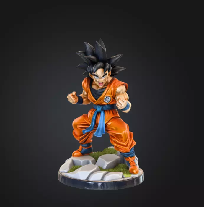 Stylized Ninja Warrior Figurine Spirit of the Hidden Warrior Free 3D print model