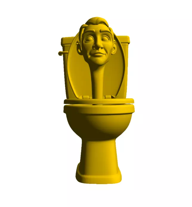 skibidi toilet 3D print model