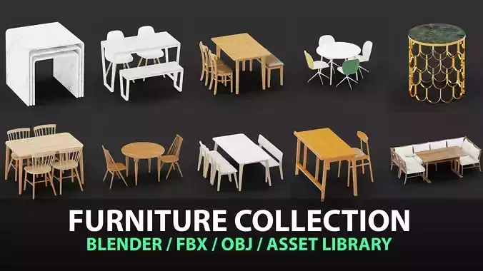 Table Set Model Collection 363