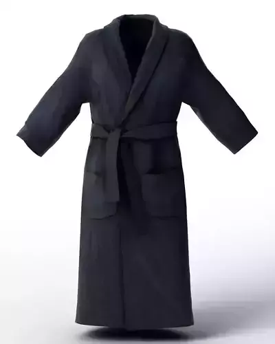 Cozy Fleece Bathrobe - Realistic