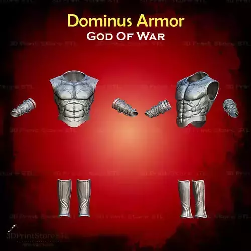 Dominus Armor Cosplay God of War - STL File
