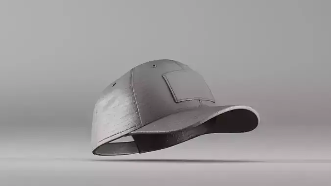 001663 Realistic 3D Cap for 3D Printing