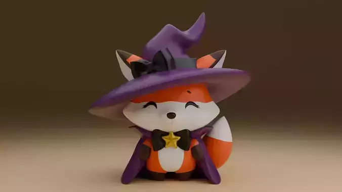 Halloween wizard fox 07