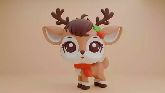 Christmas deer 10