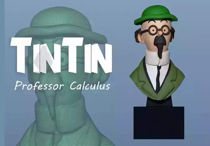 Professor Calculus Bust