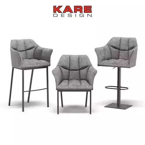 Kare Design Chair with Armrest Thinktank