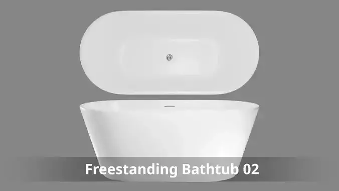 Freestanding Bathtub 02
