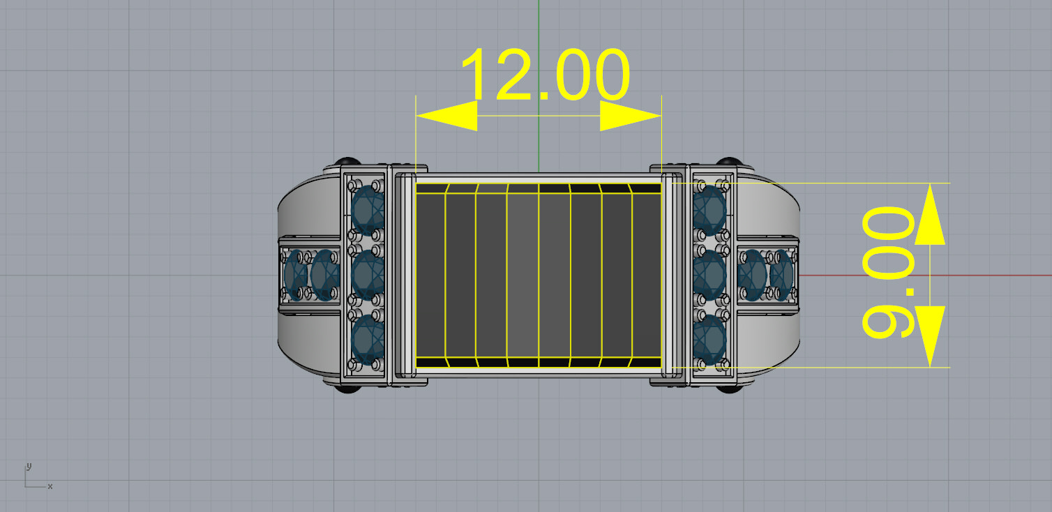 Ring for mans 1 3D print model_4