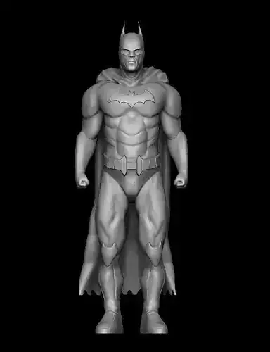 BATMAN Dark Vigilante Hero Figurine  High Detail 3D Print Model 