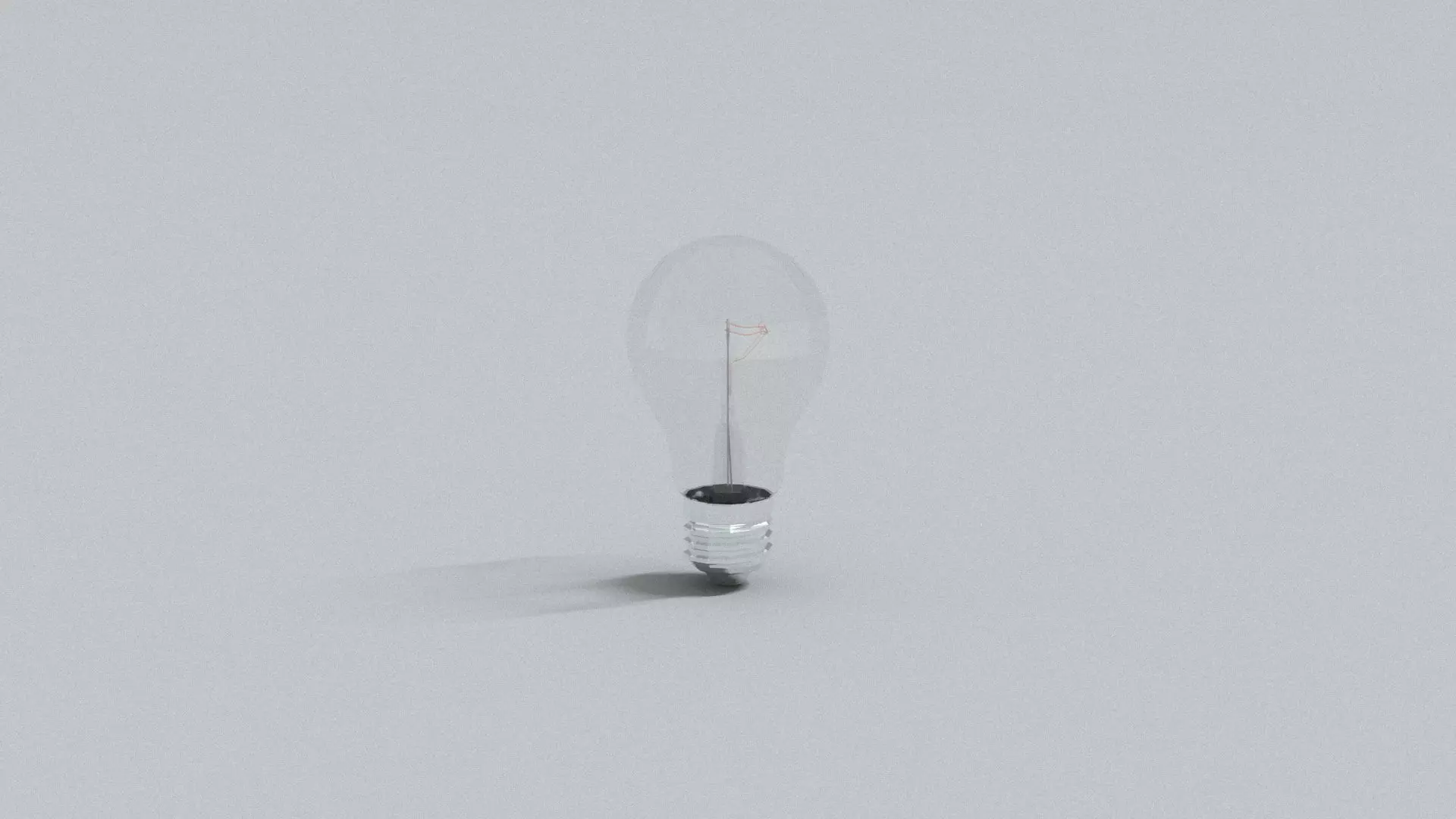 laos Classic Light Bulb Low-poly 3D model