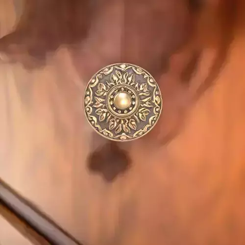 Ornate Brass Doorknob model pack