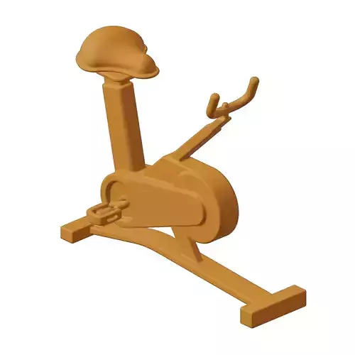 Plastic Gym Fitness Cycling Machine Toy