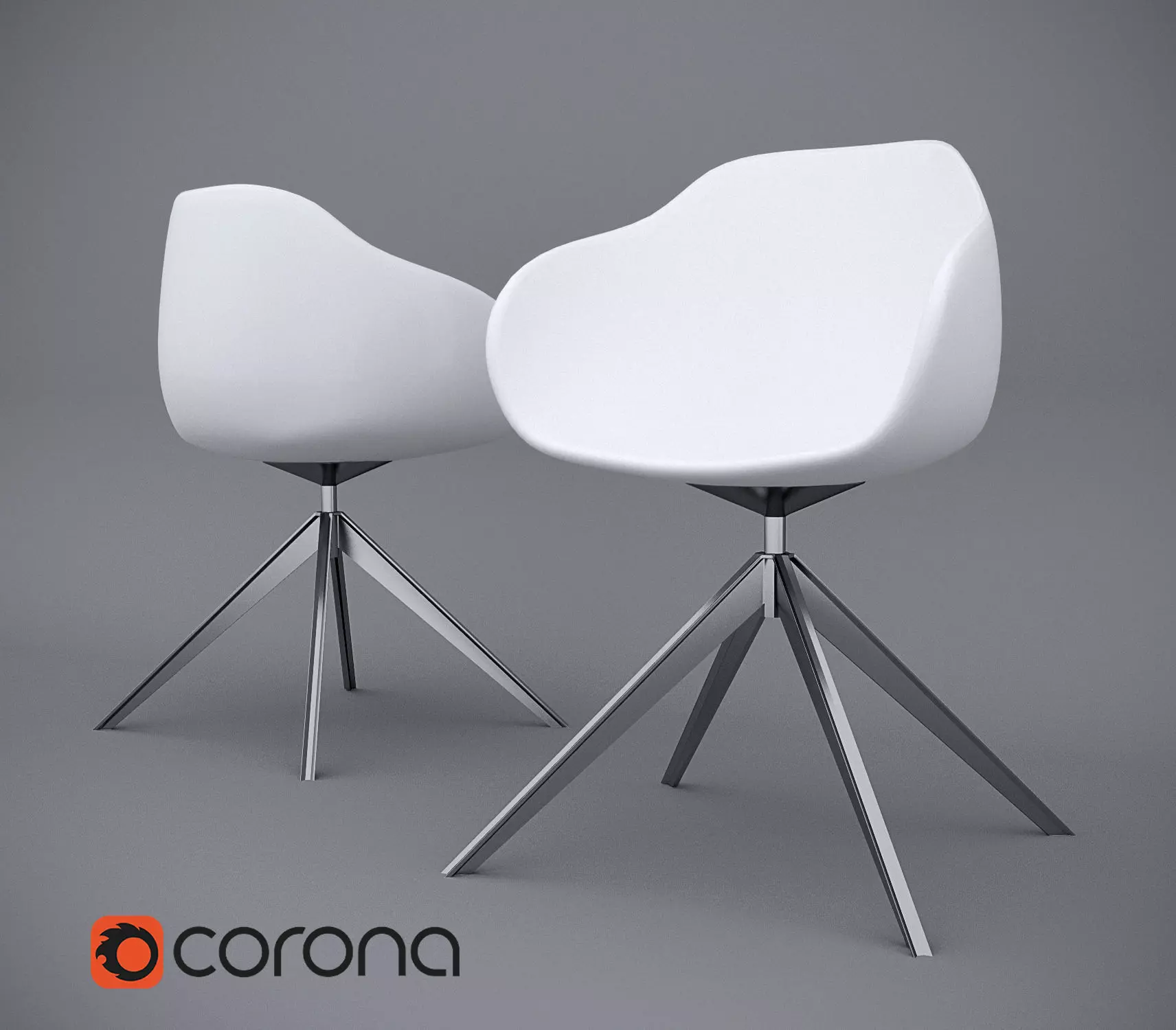 chair alki 3D model_0