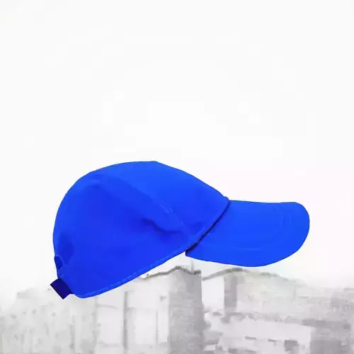 Sporty Blue Cap model pack