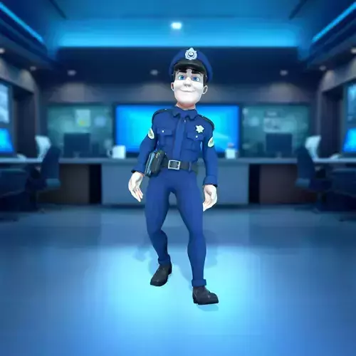 Friendly Police Officer model pack