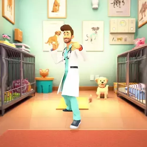 Friendly Doctor Character model pack