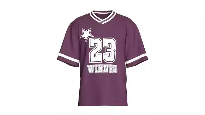 Men Basketball Winner Tshirt - Mesh V2