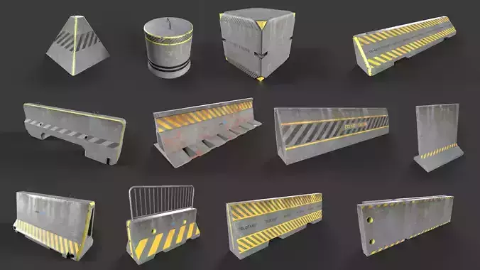 Concrete Barrier Kit