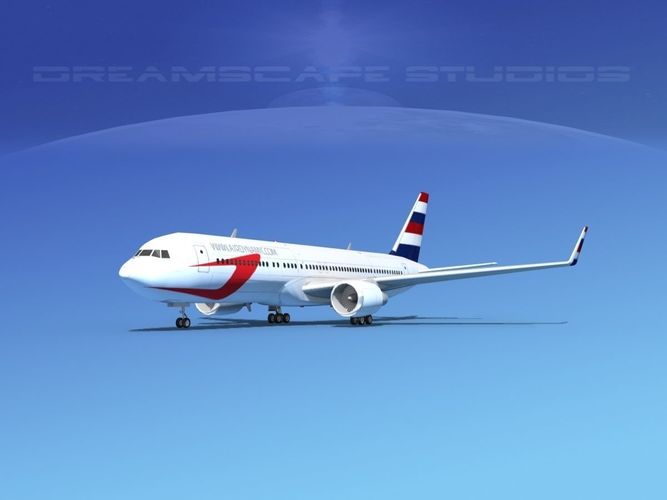 Boeing 767-300 Air Dynamic 3D model