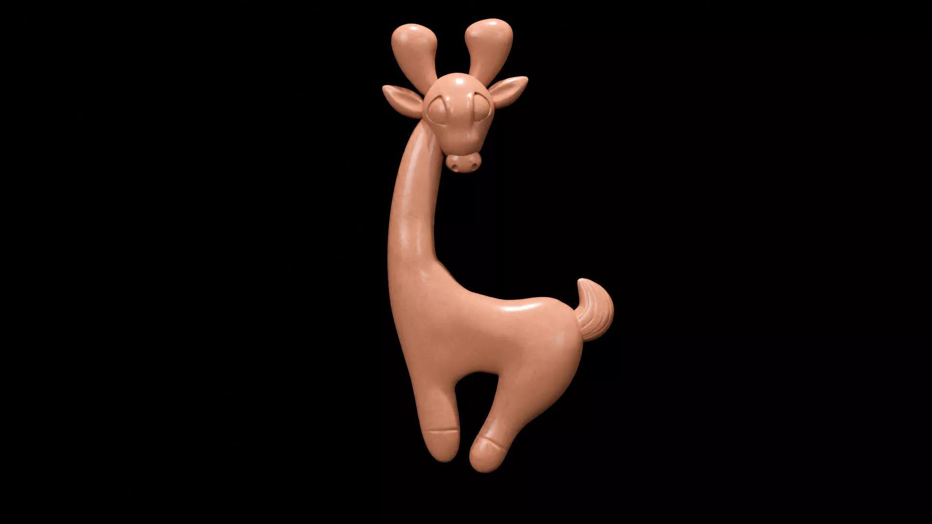 Giraffe Animal 3D Printable Model 3D print model