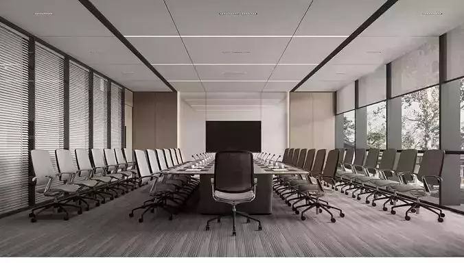 modern conferece room Meeting Room Office chair Table