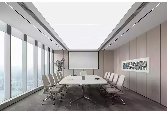 modern conferece room Meeting Room Office chair Table