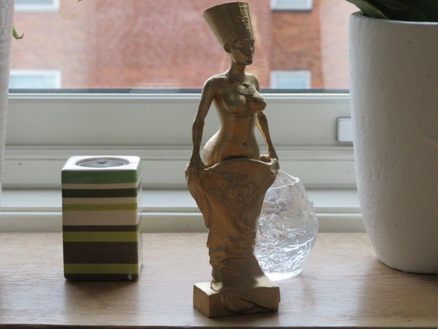 Neferneferuaten - Nefertiti 3D print model_3