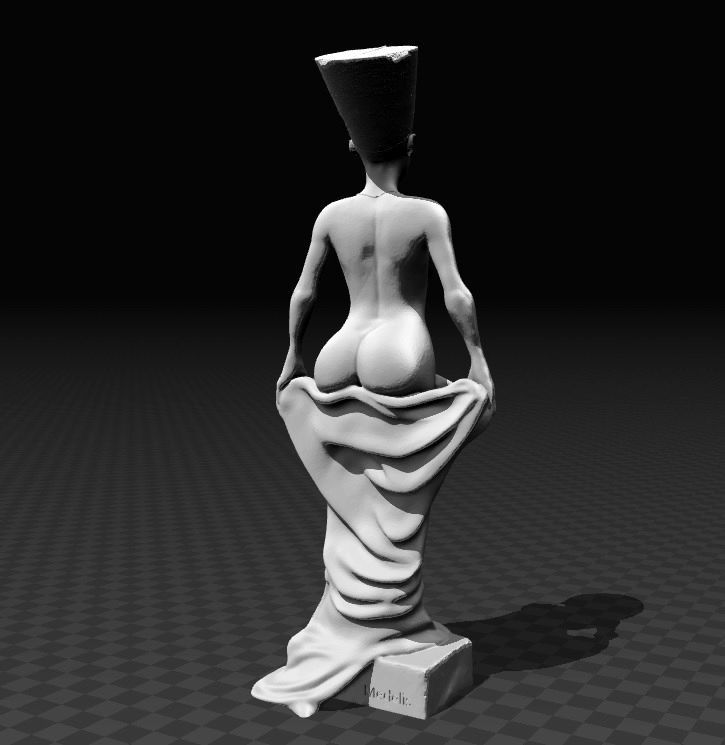 Neferneferuaten - Nefertiti 3D print model_2