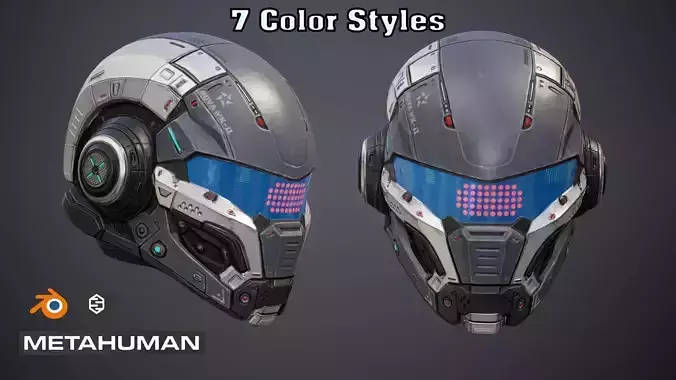 Sci Fi Helmet p03