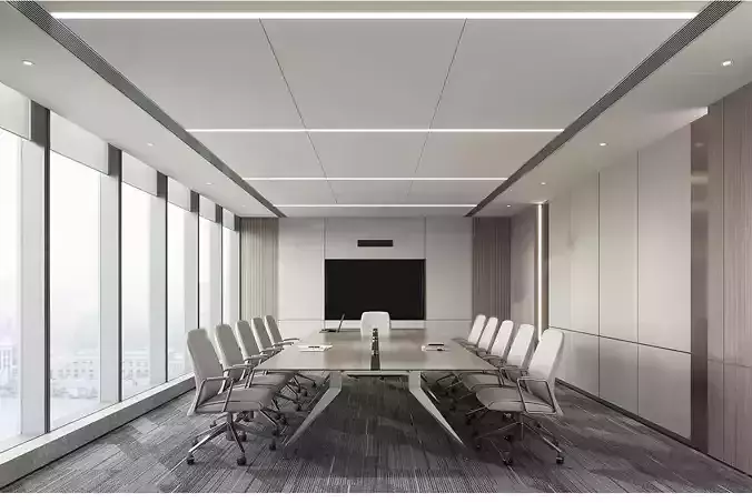 modern conferece room Meeting Room Office chair Table