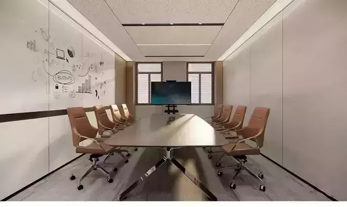 modern conferece room Meeting Room Office chair Table