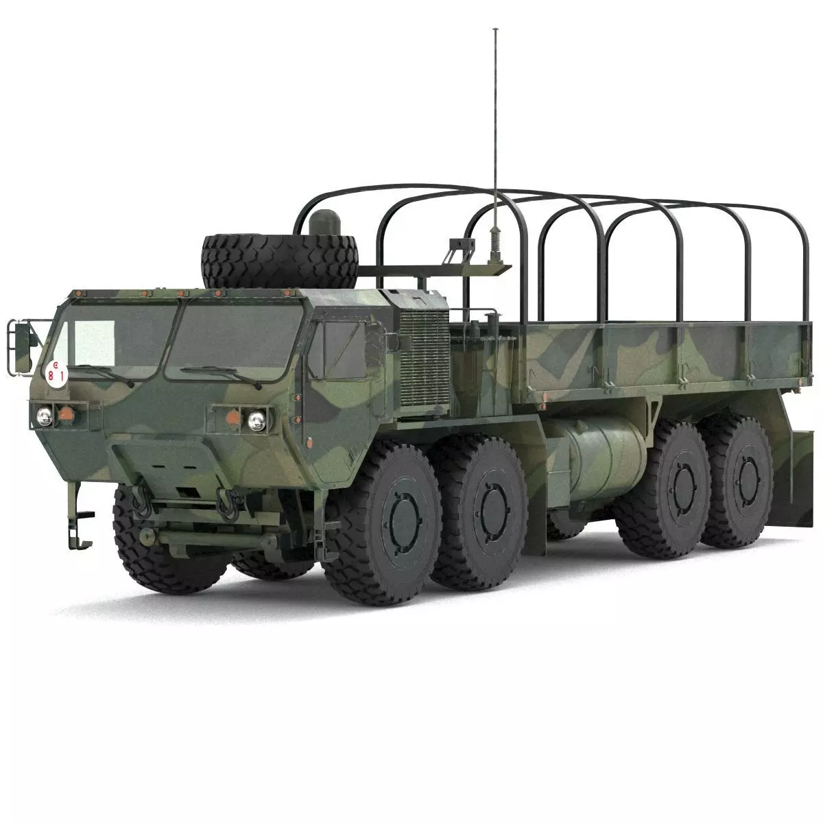 Cargo Truck HEMTT A4 3D model