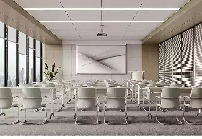 modern conferece room Meeting Room Office chair Table