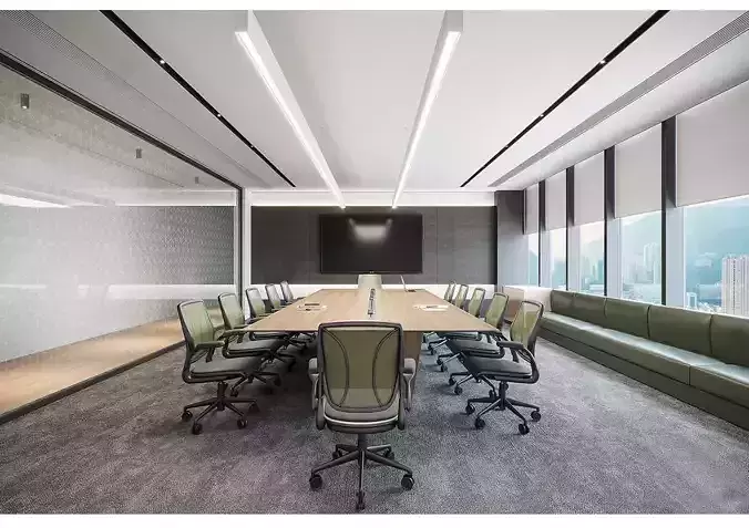 modern conferece room Meeting Room Office chair Table