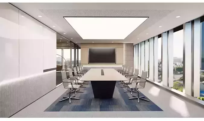 modern conferece room Meeting Room Office chair Table