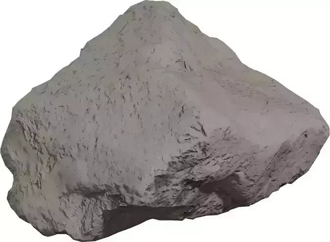 High Resolution Photorealistic Rock 3D Model