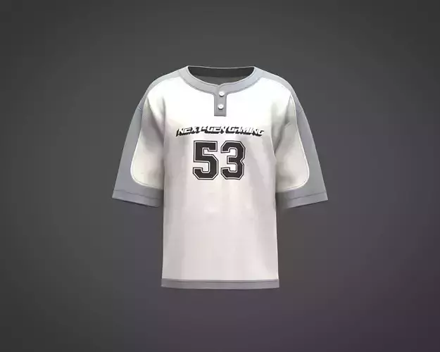 Mens sport t shirt with graphic and color blocking