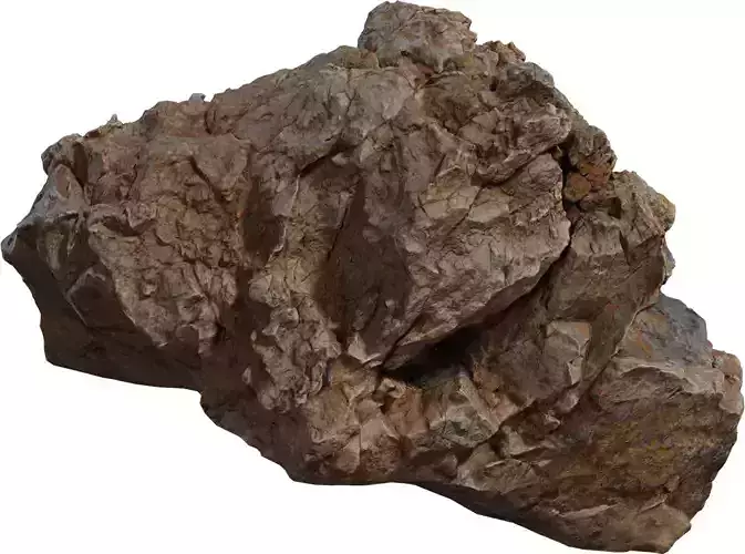 Ultra Realistic Rocky Boulder