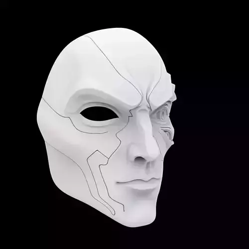 Cyber Oracle Mask 3D Print Model