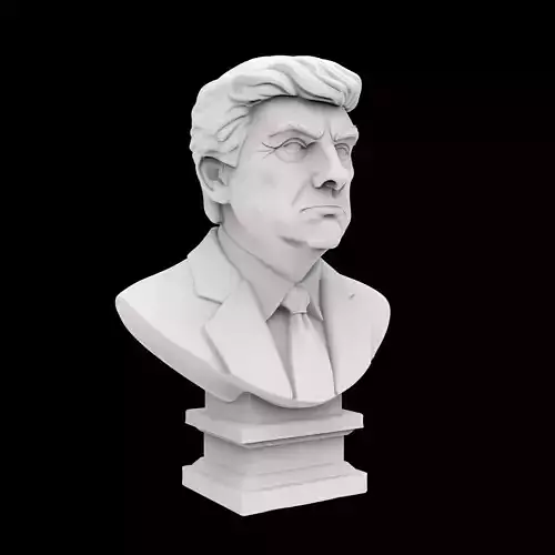 Donald Trump Bust 3D Print Model