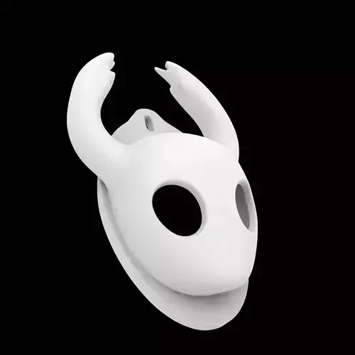 Hollow Knight Mask Wall Decor 3D Print Model